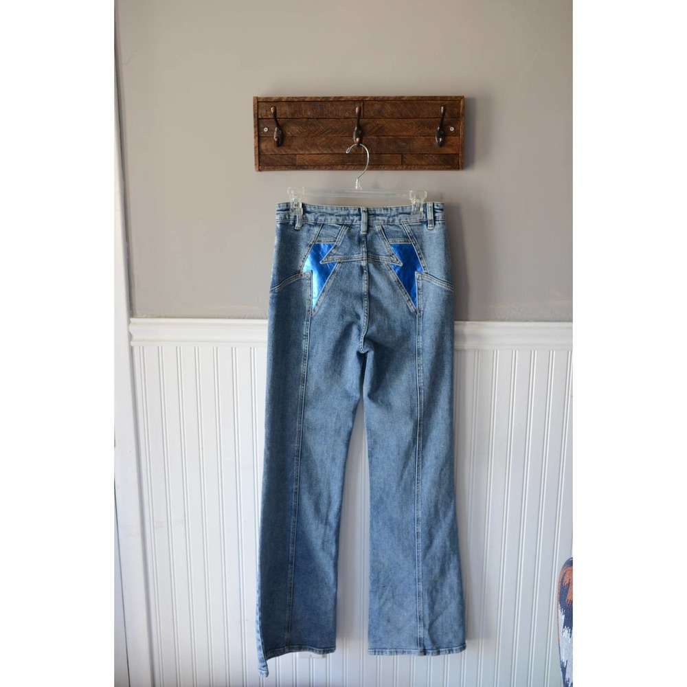 Free People Thunderbird Flare Jeans 30 or 31 NEW - Picture 3 of 5